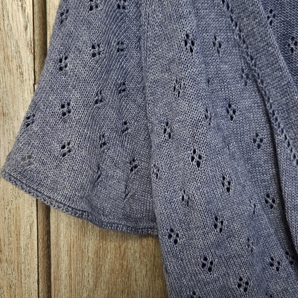 St. Roche Ballet Top in Blue Melange NWT - Picture 9 of 9